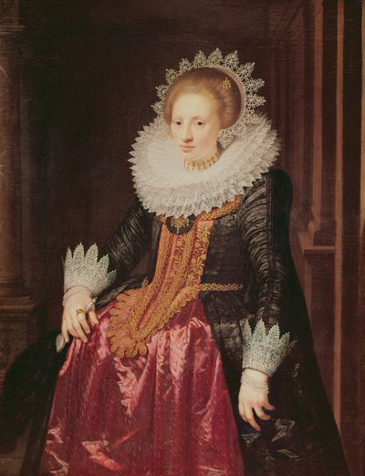 Portrait of a Lady by Jan Anthonisz. van Ravesteyn